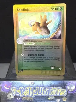Pokemon Card Shedinja 11/97 EX Dragon Set Reverse Holo Rare Light Play - Image 1