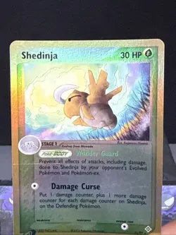 Pokemon Card Shedinja 11/97 EX Dragon Set Reverse Holo Rare Light Play - Image 2