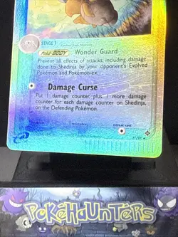 Pokemon Card Shedinja 11/97 EX Dragon Set Reverse Holo Rare Light Play - Image 4