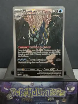 Pokemon Card Clawitzer 141/132 Mega Evolution Illustration Rare Near Mint - Image 1