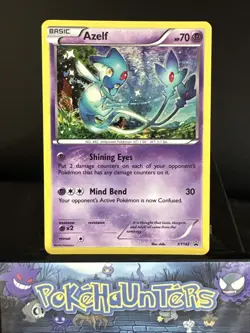 Pokemon Card Azelf XY142 Black Star Promo Holo Rare L/P - Image 1