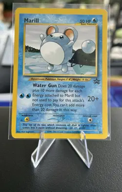 Marill Black Star Promo #29 Neo Genesis Pokemon Card WOTC Vintage - Image 3