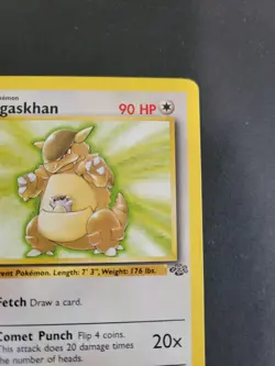 Pokemon TCG Kangaskhan Jungle 21/64 Unlimited Regular Rare Card LP Condition - Image 5