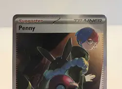 Pokemon Penny Card 239/091 Special Illustration Rare, Paldean Fates - Image 2
