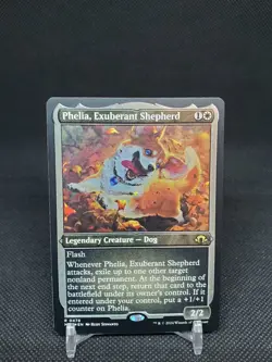 Phelia, Exuberant Shepherd FOIL Etched Modern Horizons 3 MH3 NM MTG - Image 1