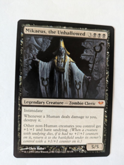 Mikaeus, the Unhallowed Dark Ascension MTG NM Free shipping with tracking - Image 1