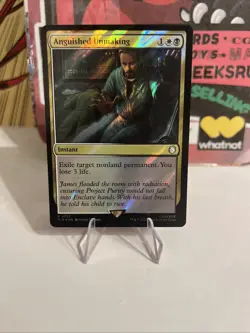 Anguished Unmaking Surge Foil x1 Fallout Magic the Gathering MTG LP/NM 0737 - Image 2
