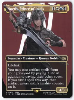 Noctis, Prince of Lucis (Borderless) R FINAL FANTASY 401 NM - Image 1