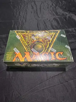 MTG Vintage Sealed - Visions Booster Box Sealed English - Magic the Gathering 742818165235 - Image 1