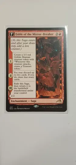 Fable of the Mirror-Breaker | Extended Art | MTG | NEO | Near Mint | English EN - Image 1