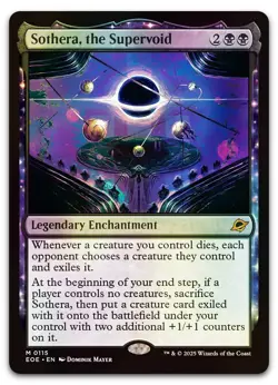 Sothera, the Supervoid #115 (Foil) (NM) Edge of Eternities EOE Magic MTG - Image 1