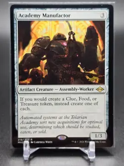 MTG Academy Manufactor 219/303 Modern Horizons 2 Regular Rare Artifact Creature - Image 1