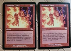 2 Shaman's Trance Judgment Regular NM Near Mint MTG - Image 1