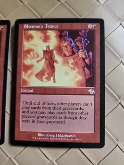 2 Shaman's Trance Judgment Regular NM Near Mint MTG - Image 2