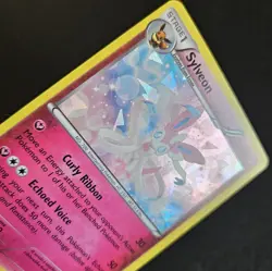 Sylveon 72/111 XY Furious Fists Cracked Ice Holo 2014 Pokemon Card MP - Image 2