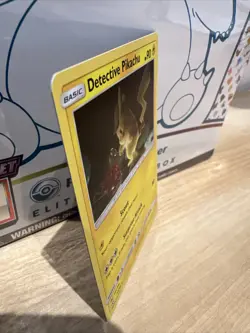 Pokemon TCG Detective Pikachu Rare 10/18 Holo Rare 2019 Detective Pikachu - Image 2