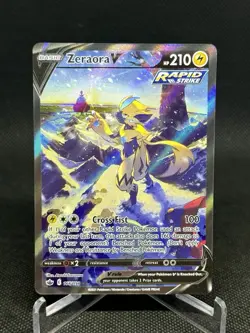 Pokemon TCG Zeraora V 166/198 Chilling Reign Alternate Art Near Mint Free Ship - Image 1