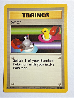 Base Set - LP - SWITCH 95/102 Pokemon VIntage WOTC English (US Seller) - Image 1