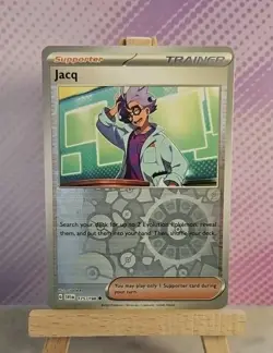 Pokemon TCG: Jacq (Reverse Holo) 175/198 - Scarlet & Violet - NM Condition - Image 1