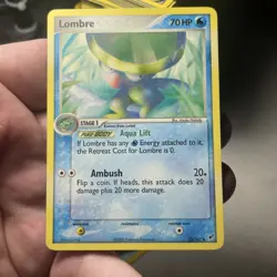 1x Lombre - 33/107 - Uncommon Pokemon TCG EX - Deoxys 2005 Non-Holo - Image 1