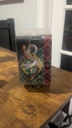Pokemon TCG: Paldean Fates Shiny Charizard EX Tin Factory Sealed - Image 4