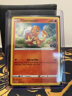 Charmander Promo Pokemon Go Pokemon SWSH232 Sword & Shield Holo - Image 1
