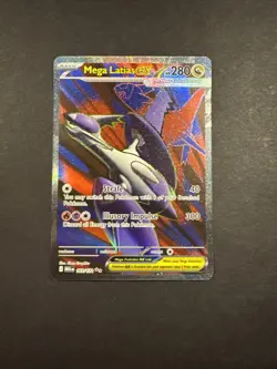 2025 Pokemon Mega Evolution MEG EN Latias ex Ultra Rare #163/132 - Image 1