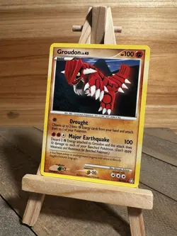 Pokemon Legends Awakened Rare Groudon #29/146 Lightly played - Image 1