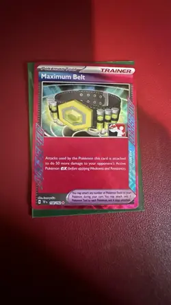 Maximum Belt 154/162 NM Play Stamp Prize Pack Series Pokemon - Image 1