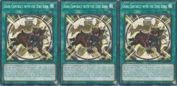 3x Dark Contract with the Zero King | DOOD-EN054 | Common | 1st Ed | NM | YuGiOh - Image 1