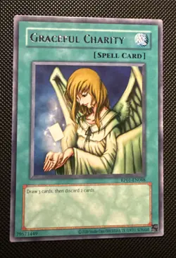 Yu-Gi-Oh! Graceful Charity RP01-EN088 Rare Unlimited NM - Image 1