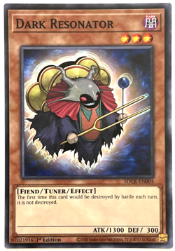 YuGiOh! - Dark Resonator - SDCK-EN004 - 1st Edition - Common - Image 1