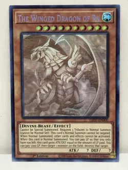 The Winged Dragon of Ra (Ghost Rare) LED7-EN000 Legendary Duelists: Rage of #2 - Image 1