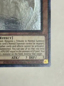 The Winged Dragon of Ra (Ghost Rare) LED7-EN000 Legendary Duelists: Rage of #2 - Image 4