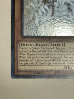 The Winged Dragon of Ra (Ghost Rare) LED7-EN000 Legendary Duelists: Rage of #2 - Image 5