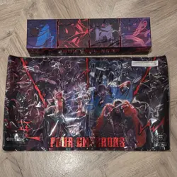 Four Emperors Playmat SEALED - 2nd Anniversary English - One Piece Card Game - Image 1