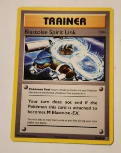 Blastoise Spirit Link Trainer Card Evolutions Series Pokemon Card 73/108 NM/M - Image 1