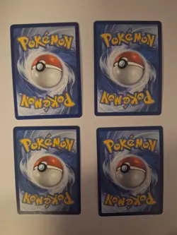Pokemon Eevee Pokemon Day 2025 Stamp Reverse Cosmos Holo 074/131 Four Card Lot! - Image 2