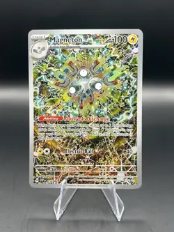 Magneton 159 Sv: Scarlet & Violet Promo Holo Surging Sparks Card NM Condition - Image 1