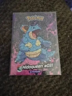 2025 POKEMON STAINED GLASS Crystal Card NIDOQUEEN Crystal Hit - Image 1