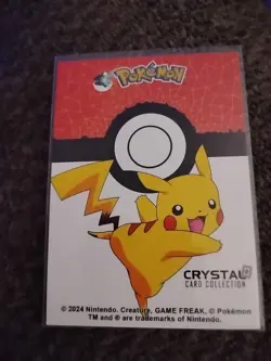 2025 POKEMON STAINED GLASS Crystal Card NIDOQUEEN Crystal Hit - Image 2