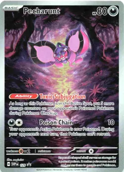 Pecharunt 129 Sv: Scarlet & Violet Promo Cards Holo - Image 1