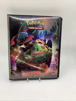 Pokemon Snorlax & Lapras Vmax TCG Card Binder - Image 1