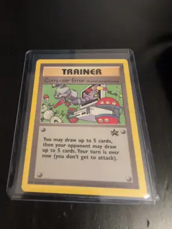 Computer Error #16 - Black Star Promo - WoTC Pokemon Card Vintage NM - Image 1