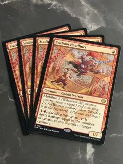 4x Stadium Headliner #0122 R [Tarkir: Dragonstorm] NF LP/NM - Image 1