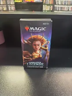 Magic MTG Commander Legends - 3-Booster Draft Pack New 630509796779 - Image 1