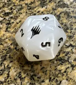 MTG- Final Fantasy - Oversized D20 - Spindown life counter die FREE SHIPPING - Image 1