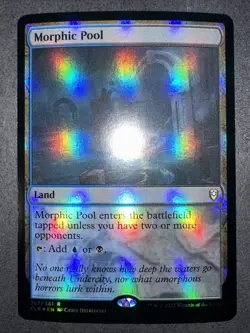 Morphic Pool FOIL MINT Commander Legends: Battle for Baldur's Gate MTG - Image 1