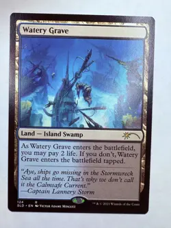 SLD Watery Grave Secret Lair Drop NonFoil MTG NM - Image 1