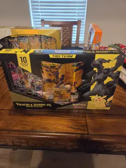 Pokemon TCG - Pikachu & Zekrom GX Premium Collection Box - Sealed - Image 1